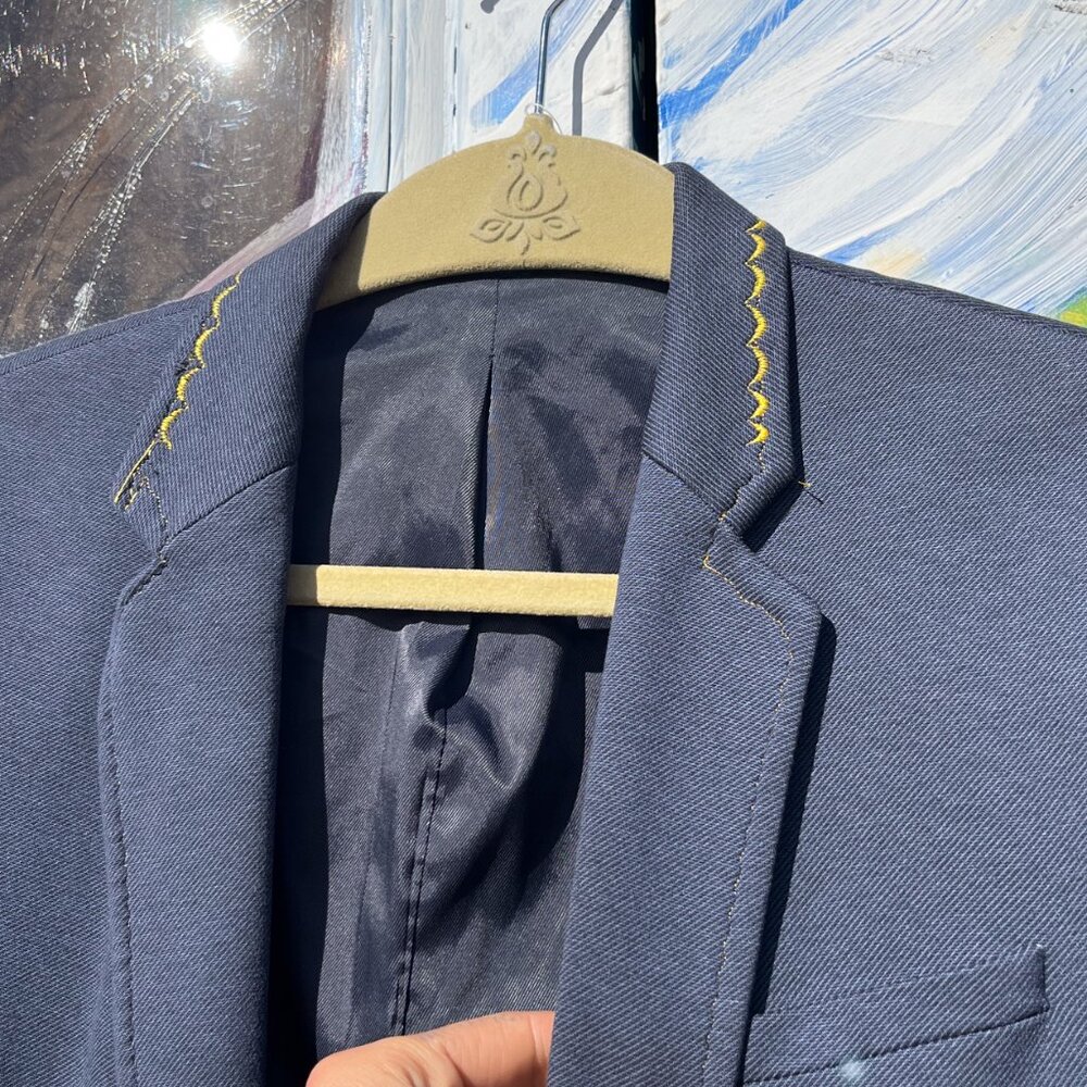 Zara Blazer with Custom Stitching - Picture 5 of 9
